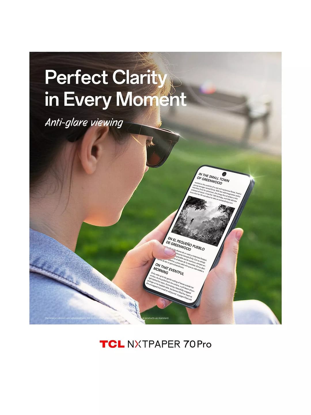 TCL NXTPAPER 70 Pro 5G 512GB 8GB RAM Dual SIM Smartphone - Gold - Image 6