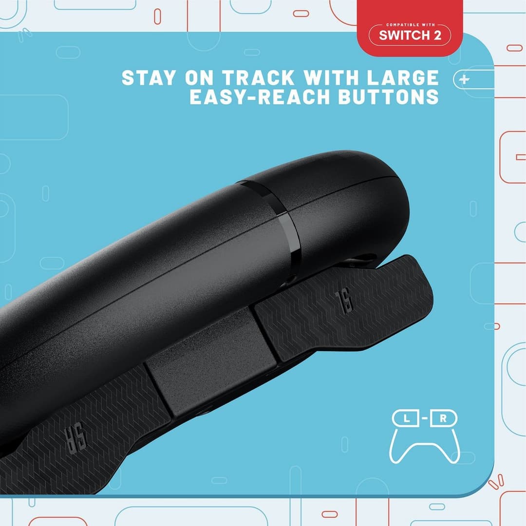 STEALTH Twin Racing Wheels for Nintendo Switch 2 – 2 Pack - Image 4