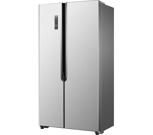 LOGIK LSSBSS18 American-Style Fridge Freezer - Silver - Image 4