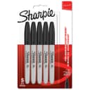 Sharpie Fine Tip Permanent Marker Black - Pack of 5 thumbnail 1