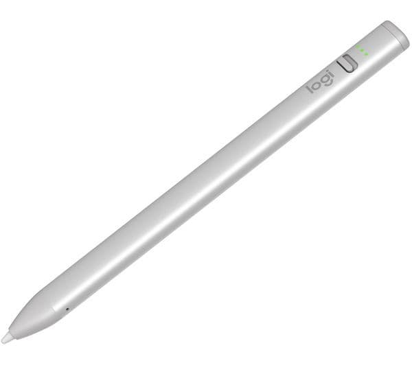 LOGITECH Crayon (2nd Gen) Digital Pencil for iPad - Silver - Image 1
