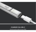 LOGITECH Crayon (2nd Gen) Digital Pencil for iPad - Silver thumbnail 8