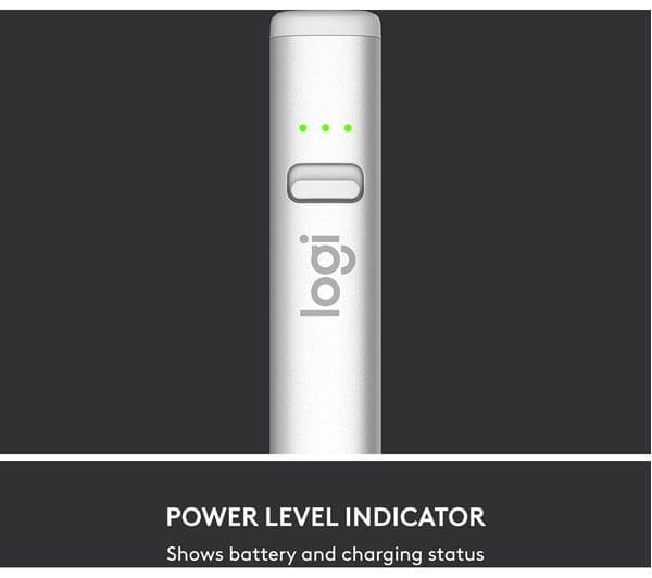 LOGITECH Crayon (2nd Gen) Digital Pencil for iPad - Silver - Image 9