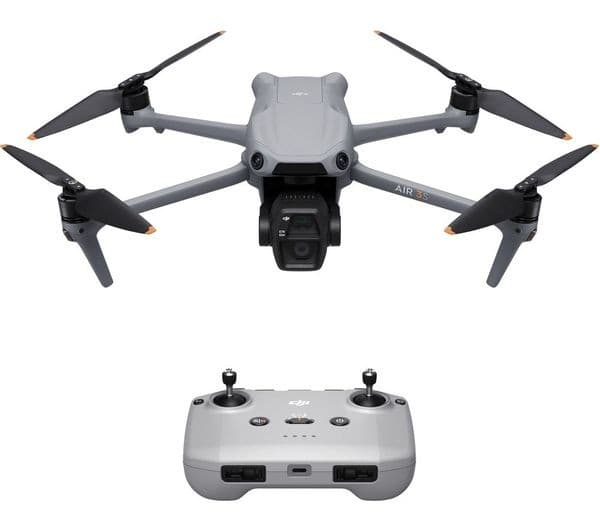 DJI Air 3S Drone with RC-N3 Remote Controller - Grey - Image 1