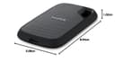 SanDisk Extreme Portable SSD - 2TB - Black thumbnail 7