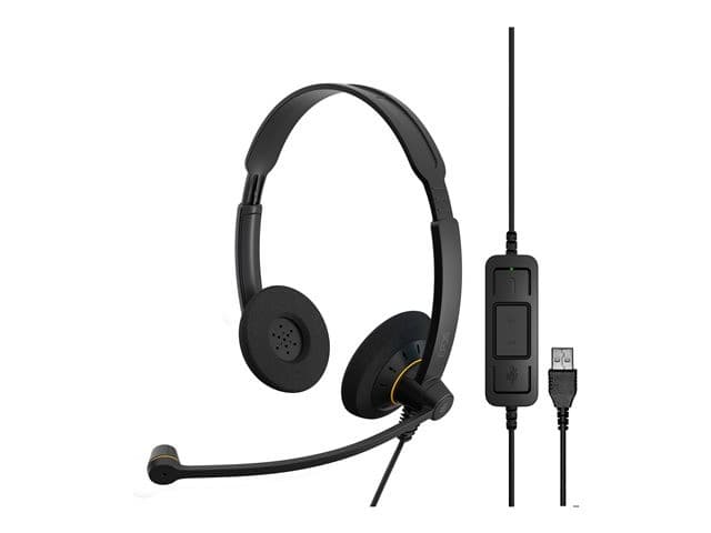 EPOS IMPACT SC 60 USB ML Wired Binaural On-Ear USB Headset - Image 3