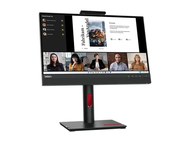 Lenovo ThinkCentre Tiny-in-One 22 Gen 5 21.5" Full HD Touchscreen Monitor Raven Black - Image 7