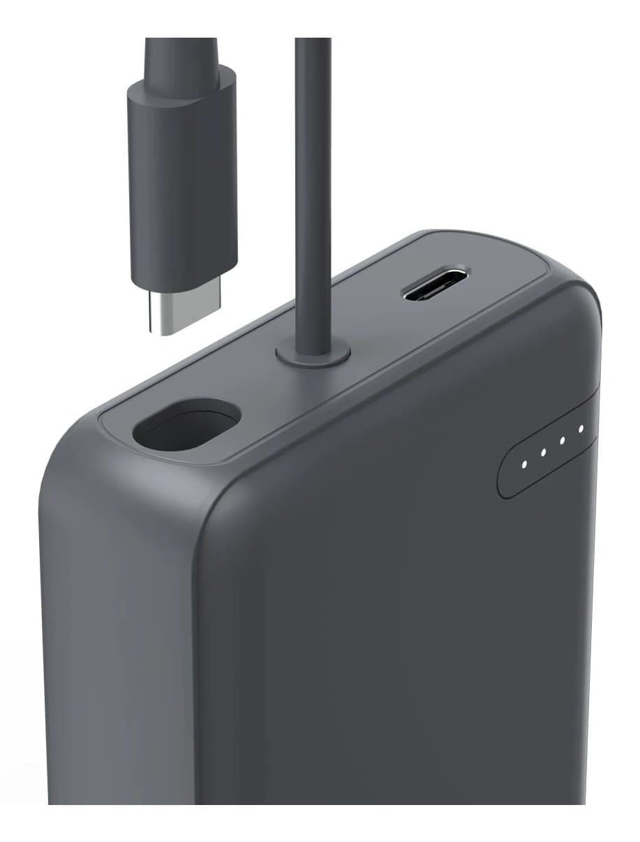 Hama Travel 10000mAh Power Bank - Anthracite - Image 4