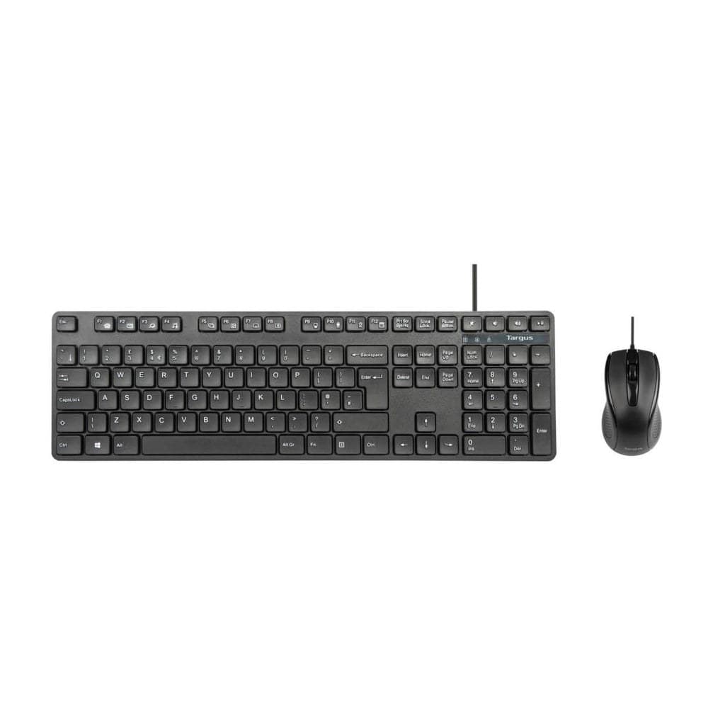 Targus AKM622UK keyboard Mouse included Universal USB QWERTY UK English Black - Image 1