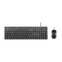 Targus AKM622UK keyboard Mouse included Universal USB QWERTY UK English Black thumbnail 1