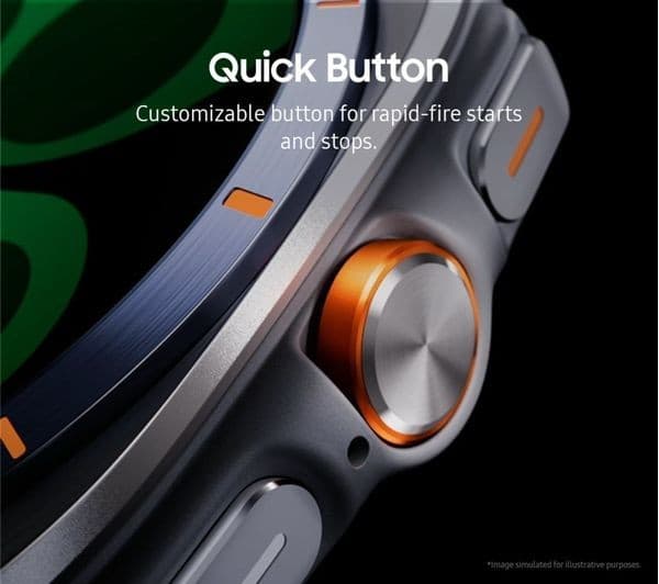 Samsung Galaxy Watch Ultra (2025) 47mm LTE Smartwatch - Titanium Grey - Image 6
