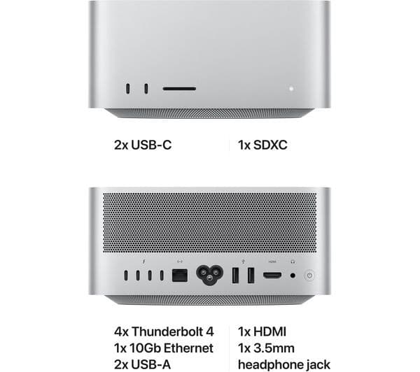 APPLE Mac Studio - M1 Ultra, 1 TB SSD, Silver - Image 7