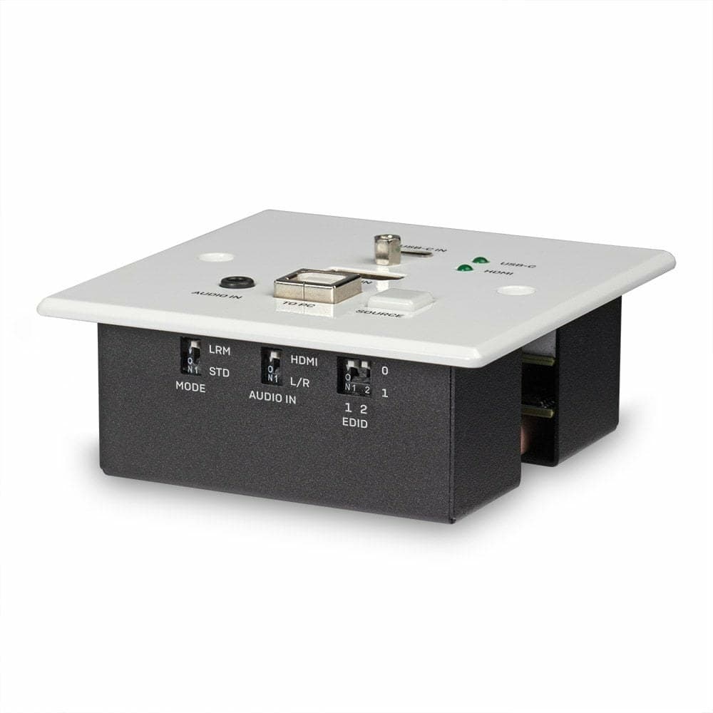 Lindy 150m Cat.6 HDMI 4K60 & Type C HDBaseT UK Wall Plate KVM Extender, Transmitter - Image 2