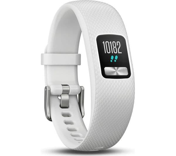 Garmin vivofit 4 Fitness Tracker - White, Small/Medium - Image 1