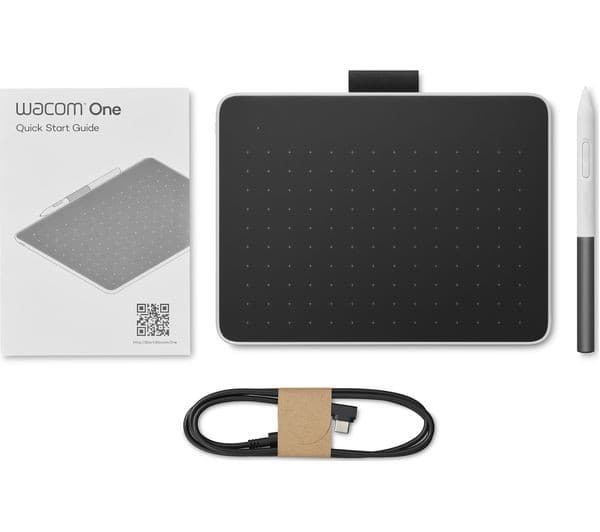 Wacom One CTC4110WLW1B Graphics Tablet White - Image 2