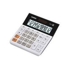 Casio MH-12-WE 12-Digit Desktop Calculator - White - Image 1