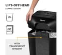 FELLOWES Powershred LX50 Cross Cut Paper Shredder - Black thumbnail 6