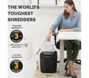 FELLOWES Powershred LX50 Cross Cut Paper Shredder - Black thumbnail 7