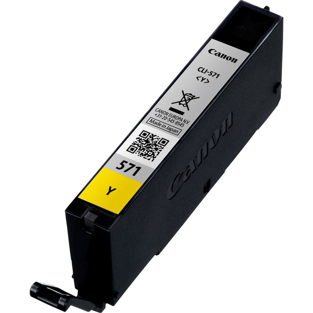 Canon CLI-571Y Yellow Ink Cartridge - Image 1
