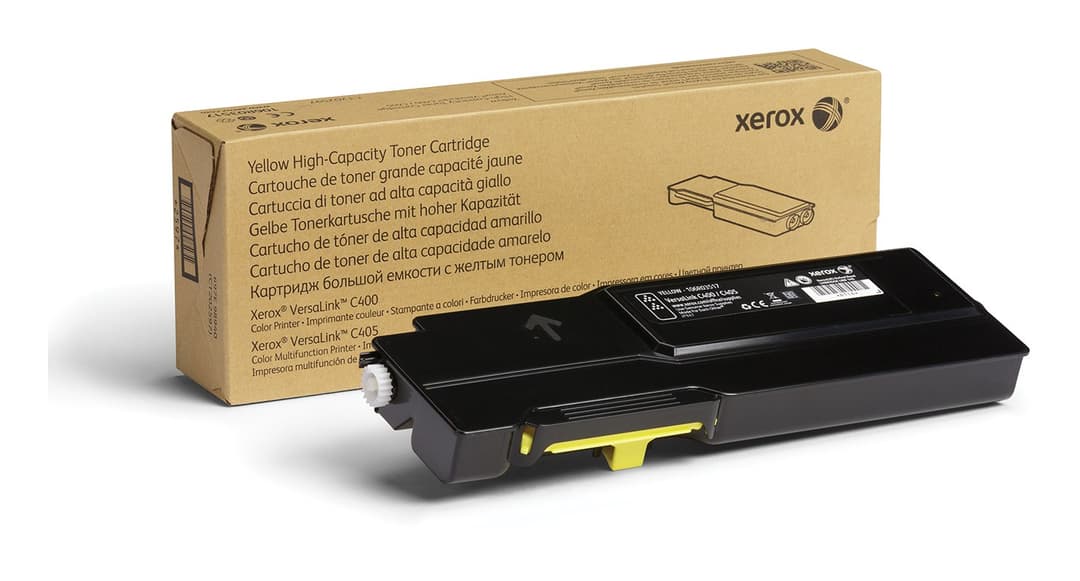 Xerox Genuine ® VersaLink® C400 Color Printer​/​C405 Color Multifunction Printer Yellow High capacity Toner Cartridge (4800 Pages) - 106R03517 - Image 1