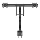 StarTech.com Desk Mount Dual Monitor Arm - Ergonomic Dual Monitor VESA Mount 32" (17.6lb) Displays - Crossbar Handle for Synchronized Full Motion - Height Adjustable - C-Clamp/Grommet thumbnail 3
