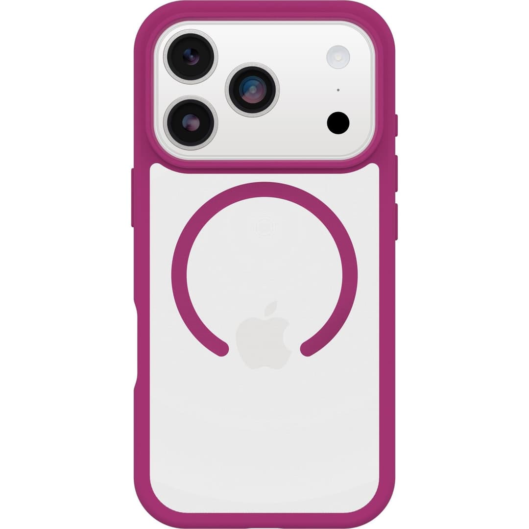 OtterBox React MagSafe Case for iPhone 18 Pro/17 Pro, Clear/Pink - Image 4