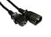 Scan 5m Kettle Lead Extension C13 to C14 Power Cable/Connector Black - Image 2