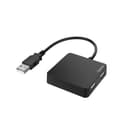 Hama 00200121 interface hub USB 2.0 480 Mbit/s Black thumbnail 1