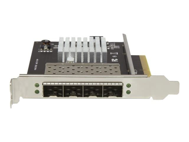 StarTech.com Quad Port 10G SFP+ Network Card, Intel XL710 Open SFP+ Converged Adapter, PCIe 10 Gigabit Ethernet Server NIC, 10GbE Fiber Optic LAN Card Dell PowerEdge HPE ProLiant, NIC Card - 10Gb SFP+ NIC Card (PEX10GSFP4I) - network adapter - PCIe x8 - 1 - Image 6