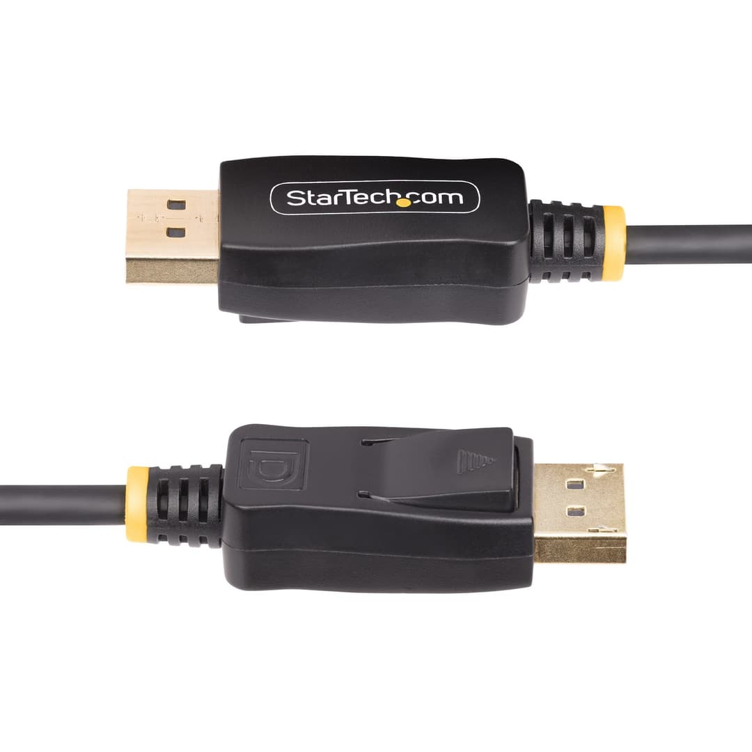 StarTech.com 6.6ft (2m) DisplayPort to HDMI Adapter Cable, 4K 60Hz with HDR, DP to HDMI 2.0b, Active Video Converter, DisplayPort Desktop to HDMI Monitor - Image 4