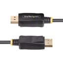 StarTech.com 6.6ft (2m) DisplayPort to HDMI Adapter Cable, 4K 60Hz with HDR, DP to HDMI 2.0b, Active Video Converter, DisplayPort Desktop to HDMI Monitor thumbnail 4