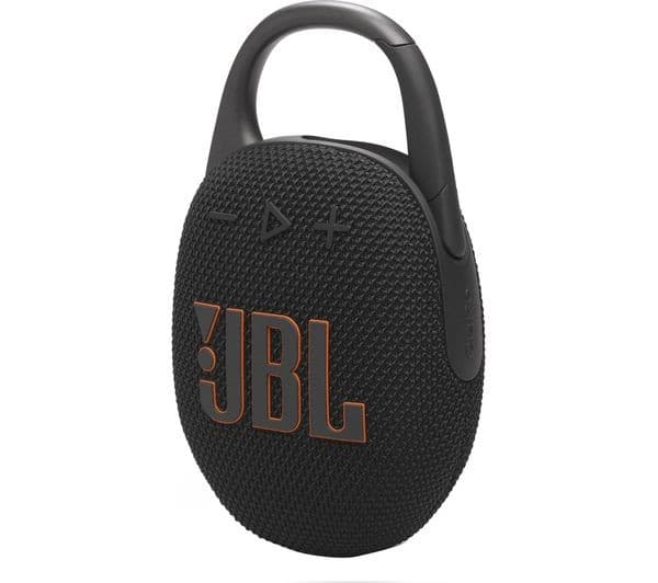 JBL Clip 5 Portable Bluetooth Speaker - Black - Image 1