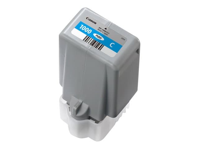 Canon PFI-1000 C - cyan - original - ink tank - Image 1