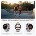 Garmin Forerunner 970 47mm Premium GPS Running & Triathlon Smartwatch AMOLED Sapphire - Soft Gold thumbnail 10