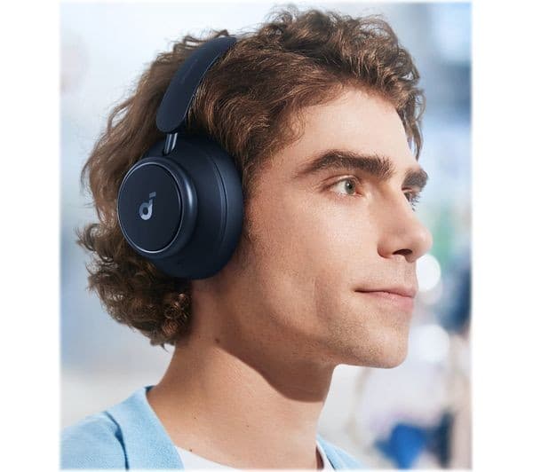 SOUNDCORE Space Q45 Wireless Bluetooth Noise-Cancelling Headphones - Blue - Image 5