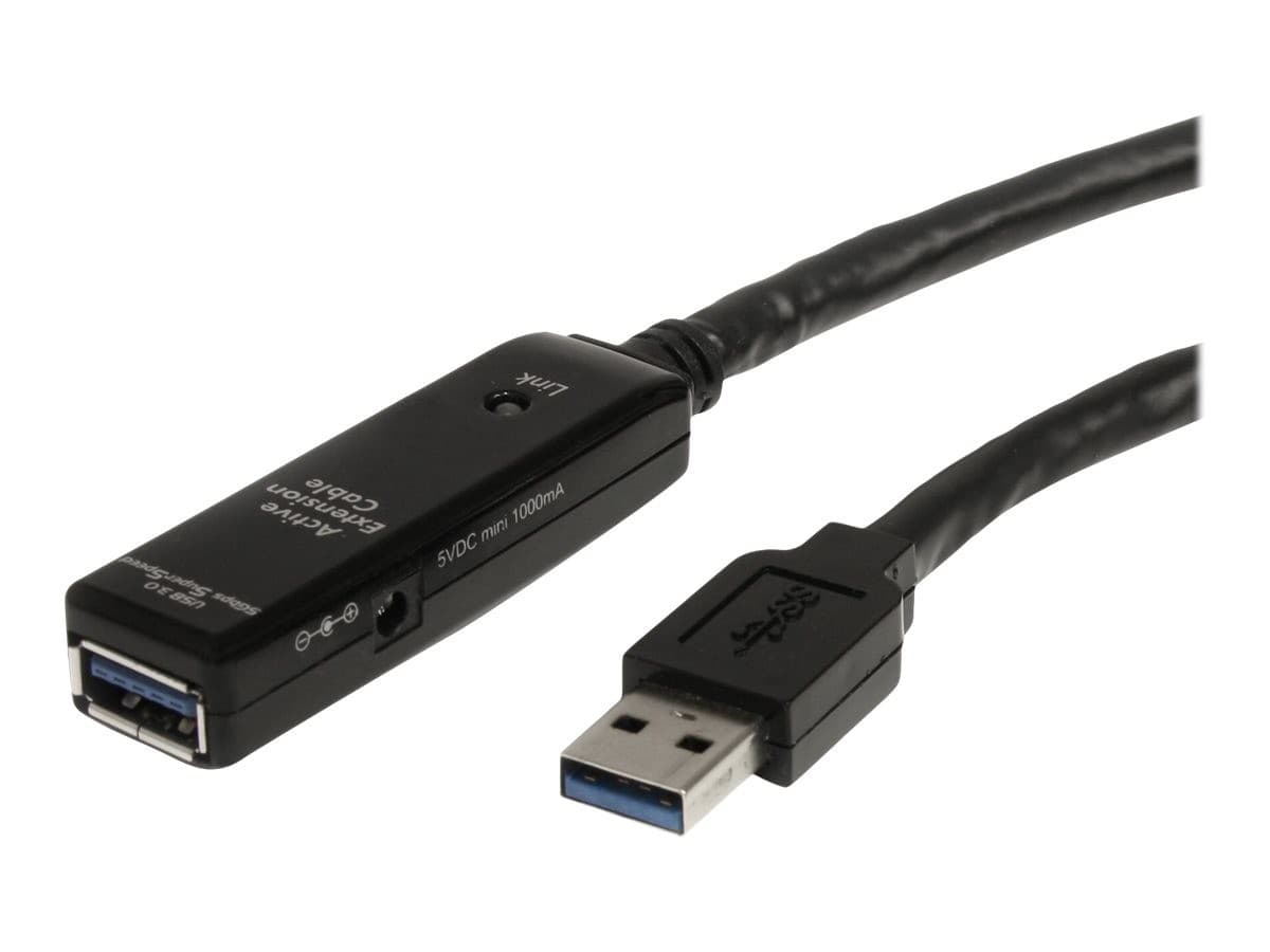 StarTech USB 3.0 Extension Cable 10m Black