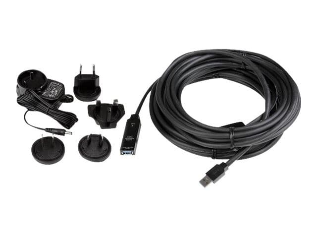 StarTech USB 3.0 Extension Cable 10m Black - Image 4