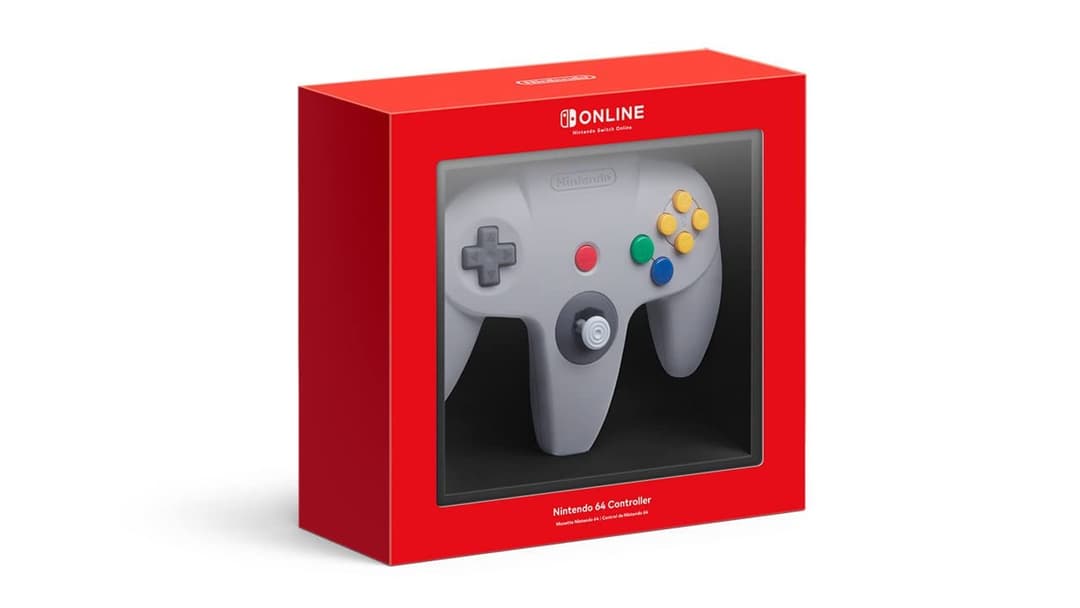 Nintendo 64 Controller for Nintendo Switch Online N64 Official - Grey - Image 1