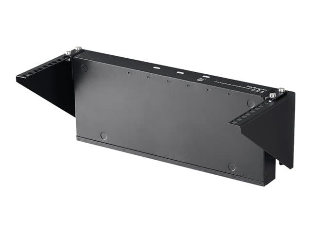 StarTech.com 4U Wall Mount Patch Panel Bracket - 19 inch Steel Vertical Mounting Bracket for Network and Data Equipment (RK419WALLV) - mounting bracket - 4U - Image 1