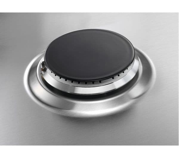 AEG 3000 Series HGX64200SM 60 cm Gas Hob - Stainless Steel - Image 2
