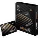 MSI SPATIUM S270 SATA 2.5 240GB - Black/White thumbnail 1