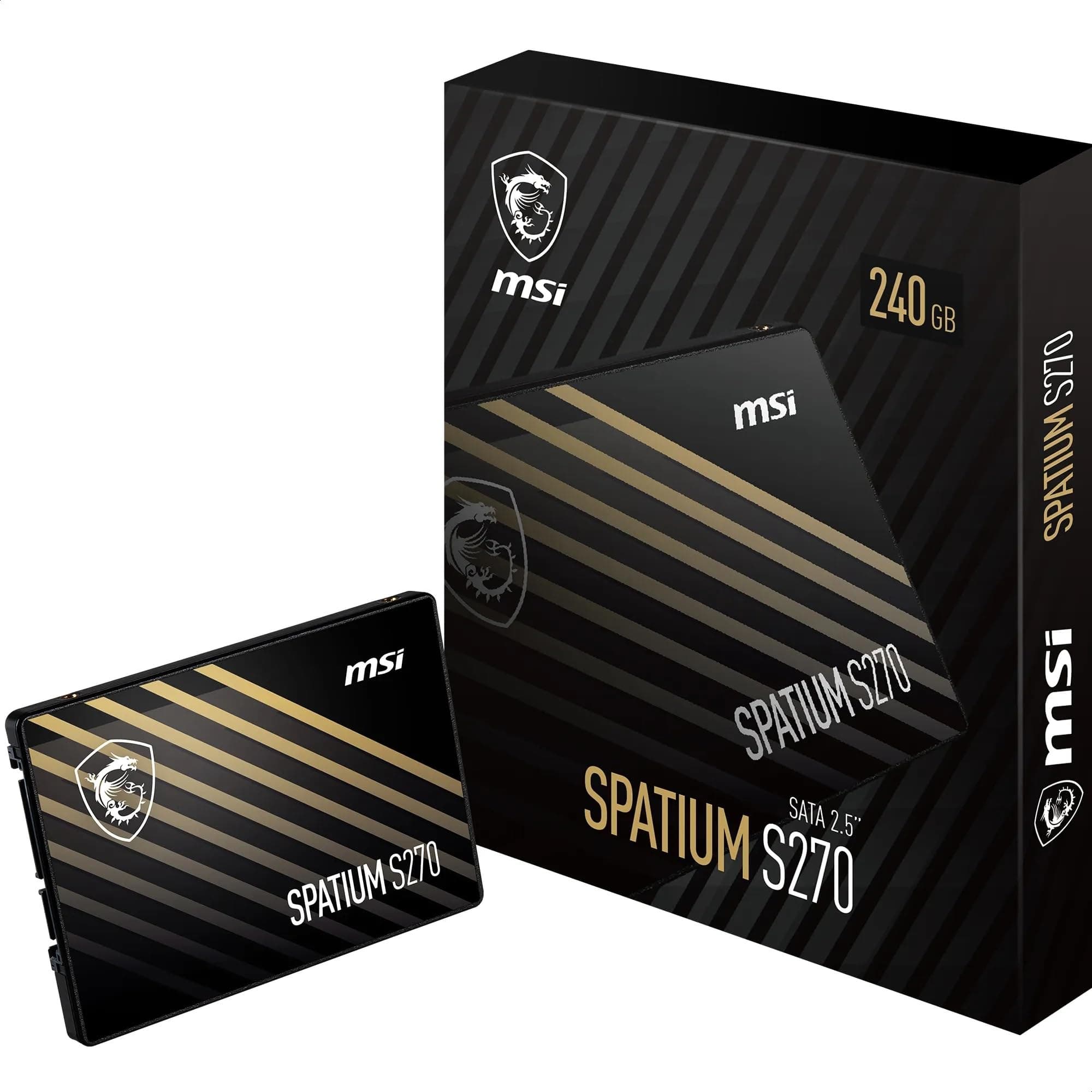 MSI SPATIUM S270 SATA 2.5 240GB - Black/White