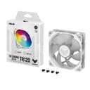 ASUS TUF Gaming TR120 ARGB 120mm PWM Case Fan White - 3-Pack thumbnail 6