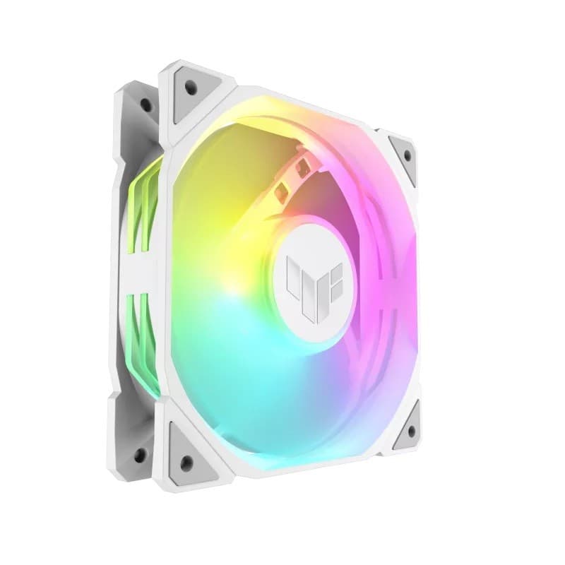ASUS TUF Gaming TR120 ARGB 120mm PWM Case Fan White - 3-Pack - Image 7