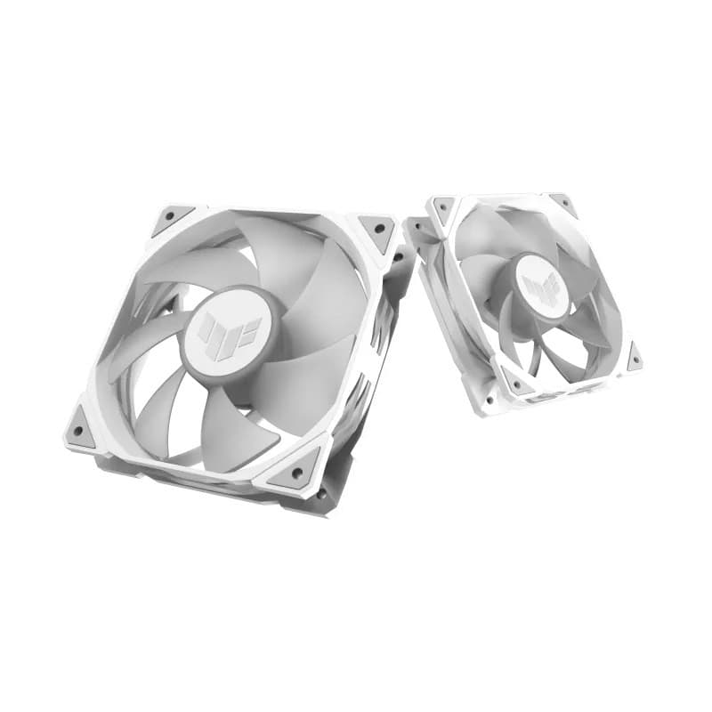ASUS TUF Gaming TR120 ARGB 120mm PWM Case Fan White - 3-Pack - Image 9