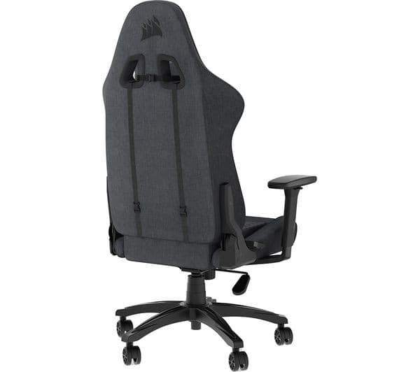 Corsair TC100 RELAXED Gaming Chair Grey & Black - Image 2