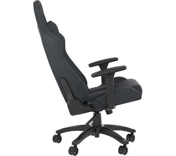 Corsair TC100 RELAXED Gaming Chair Grey & Black - Image 4