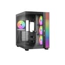 Be Quiet Light Base 600 LX Black ATX Midi Tower ARGB Tempered Glass Black PC Case thumbnail 1