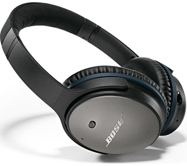 BOSE QuietComfort 25 Noise-Cancelling Android Headphones - Black - Image 1