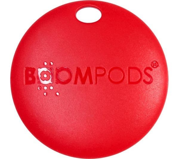 Boompods Boomtag Item Finder Red